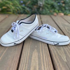 Puma - White Casual Shoes.  Youth Size 6 but wears like a Women’s 8.